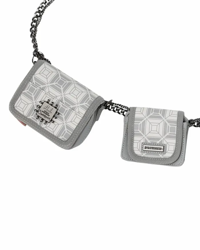 AI8 AFRICAN INTELLIGENCE BOOKED and BUSY CHARM WAISTBELT Bags SPRAYGROUND