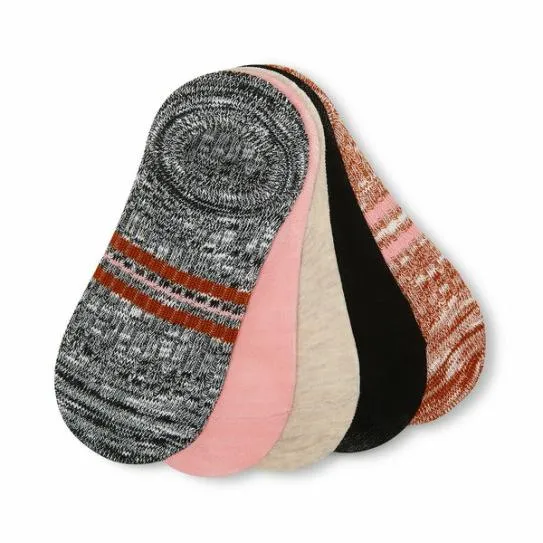 Accessories MARLED RIB SNEAKER SOCK BLACK MULTI Black Multi Steve Madden Socks and Tights