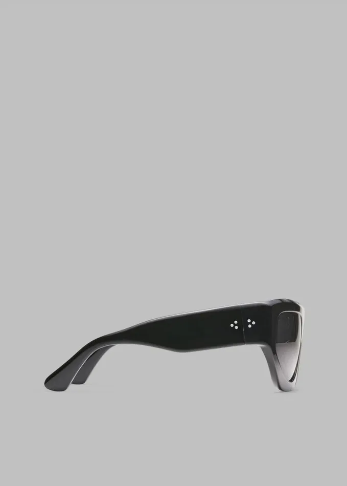 Accessories WomenMen The Frankie Shop Port Tanger Dost Sunglasses 8211 Black AcetateBlack Lens