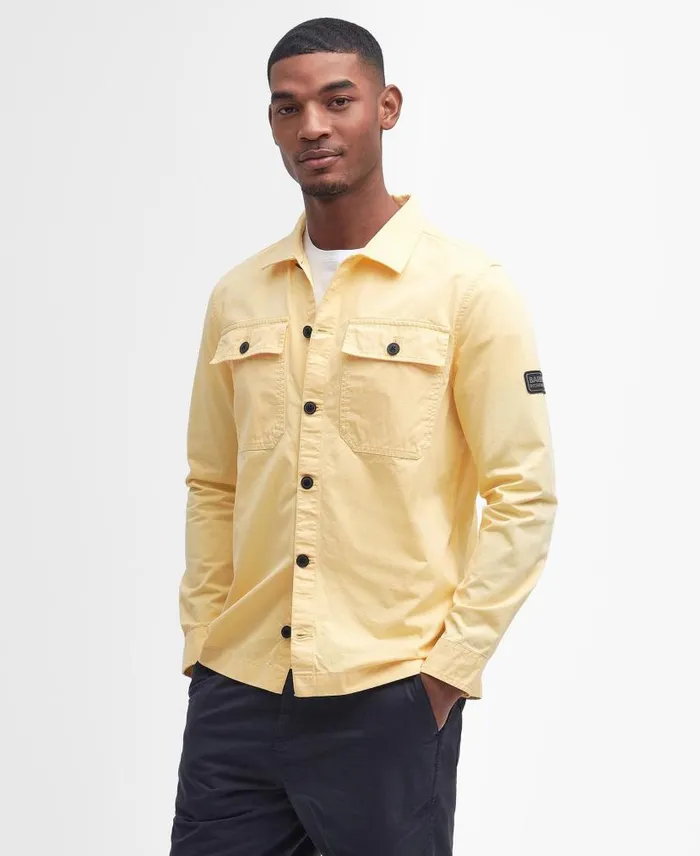 Adey Overshirt Dark Navy Men Barbour Overshirts