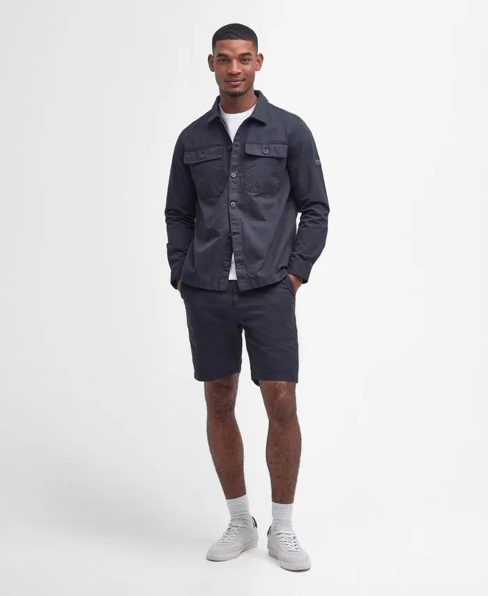 Adey Overshirt Dark Navy Men Barbour Overshirts