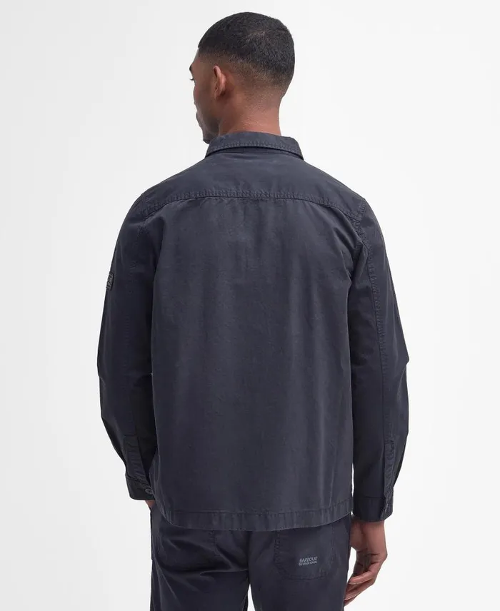 Adey Overshirt Dark Navy Men Barbour Overshirts