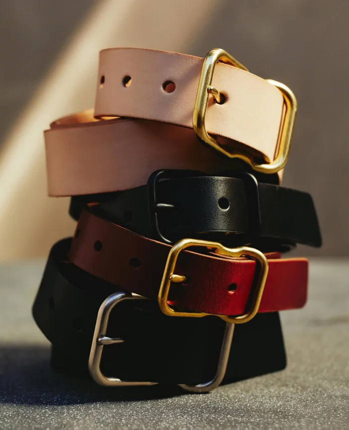 AG Jeans Belts Men Danny Belt NATURALBRASS AG Jeans Belts Men Danny Belt NATURALBRASS