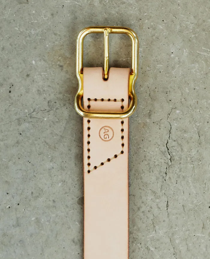 AG Jeans Belts Men Danny Belt NATURALBRASS AG Jeans Belts Men Danny Belt NATURALBRASS