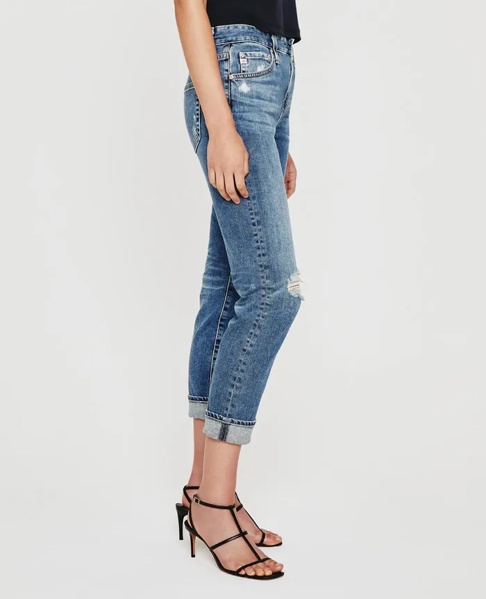 AG Jeans Denim Women ExBoyfriend Slim 17 YEARS WAVEVIEW DESTRUCTED AG Jeans Denim Women ExBoyfriend Slim 17 YEARS WAVEVIEW DESTRUCTED