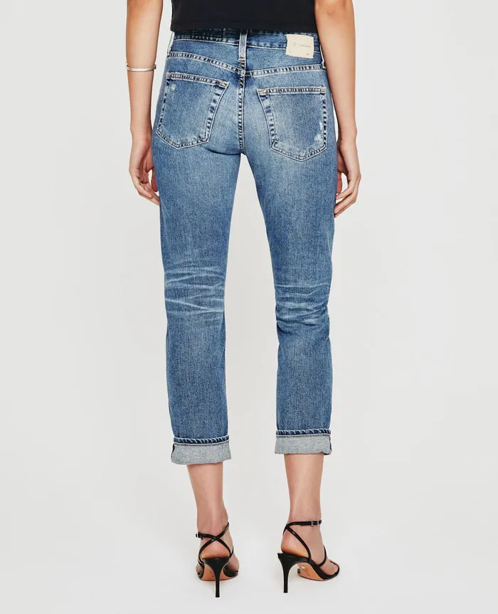 AG Jeans Denim Women ExBoyfriend Slim 17 YEARS WAVEVIEW DESTRUCTED AG Jeans Denim Women ExBoyfriend Slim 17 YEARS WAVEVIEW DESTRUCTED