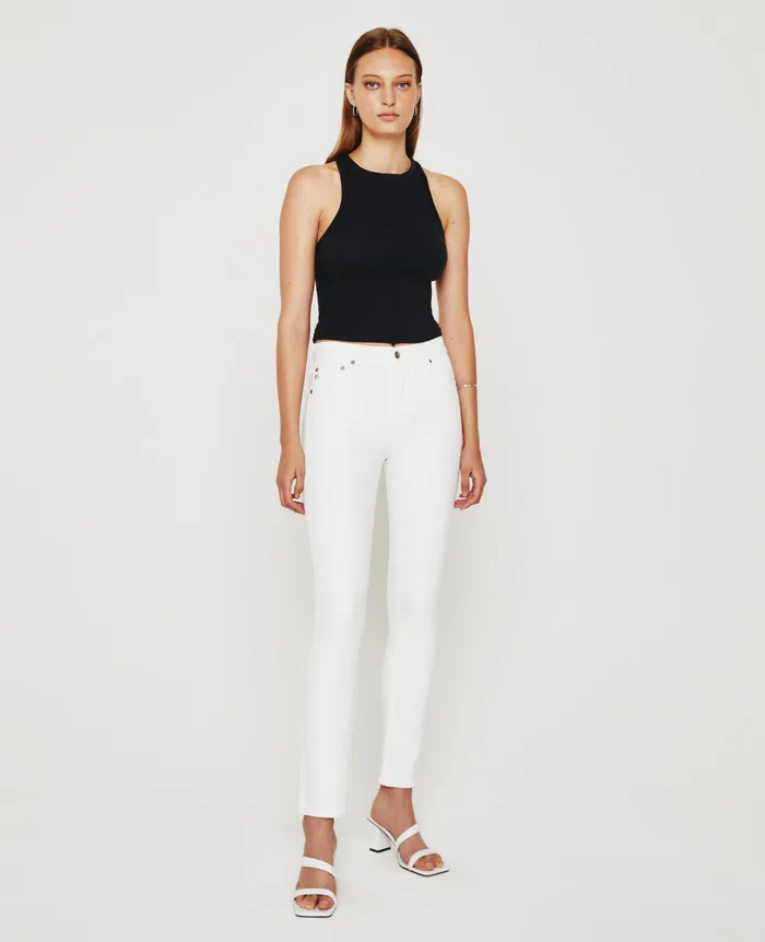 AG Jeans Denim Women Mari 1YR TONAL WHITE