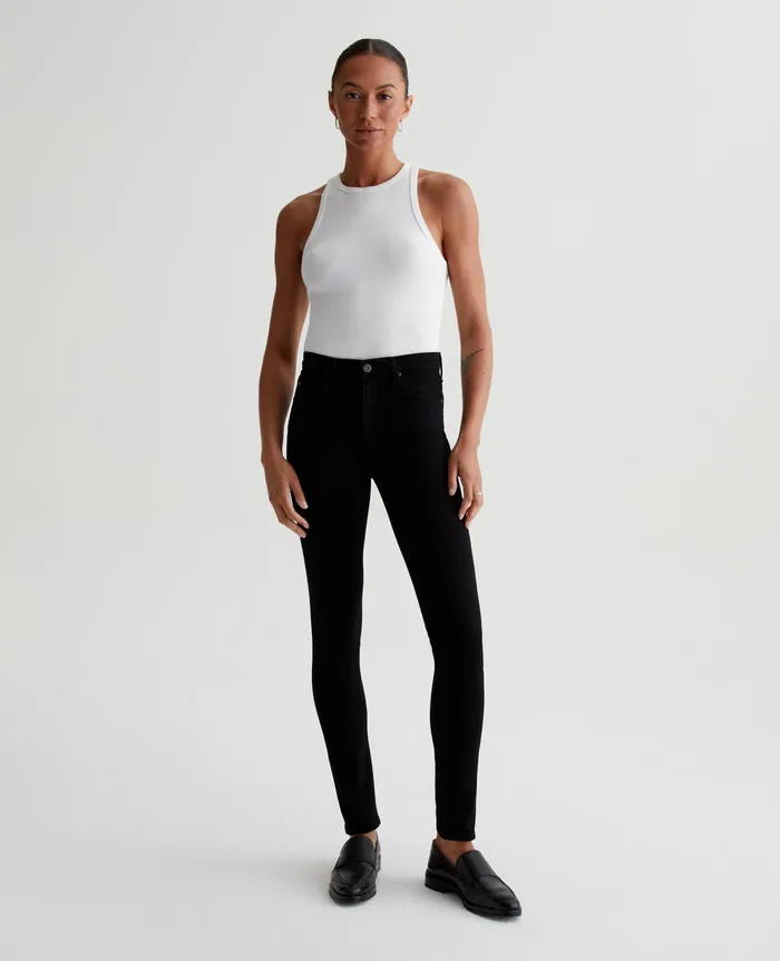 AG Jeans Denim Women Prima SUPER BLACK