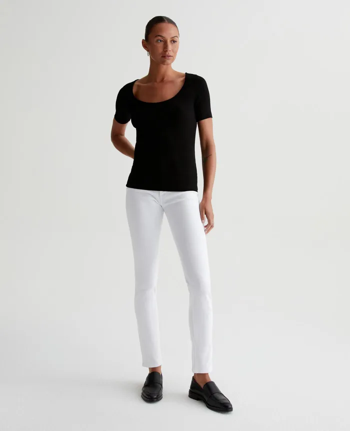 AG Jeans Denim Women Prima WHITE