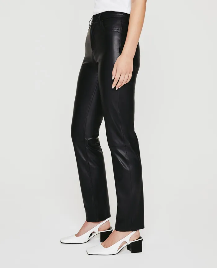 AG Jeans Pants Women Alexxis SUPER BLACK