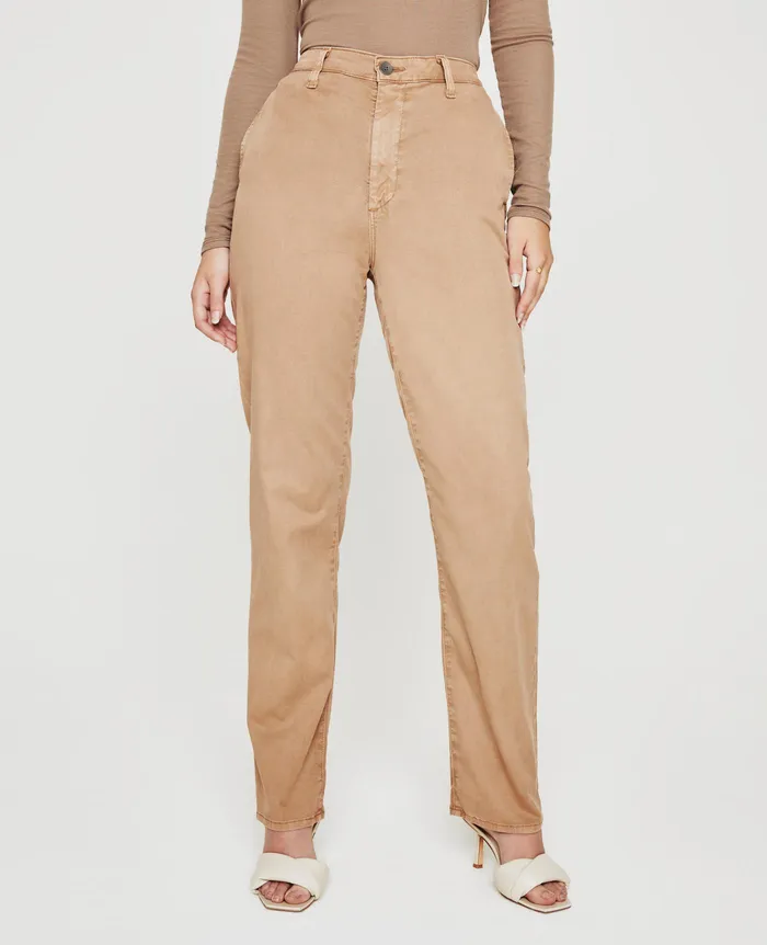 AG Jeans Pants Women Clove Trouser SULFUR VINTAGE KHAKI AG Jeans Pants Women Clove Trouser SULFUR VINTAGE KHAKI