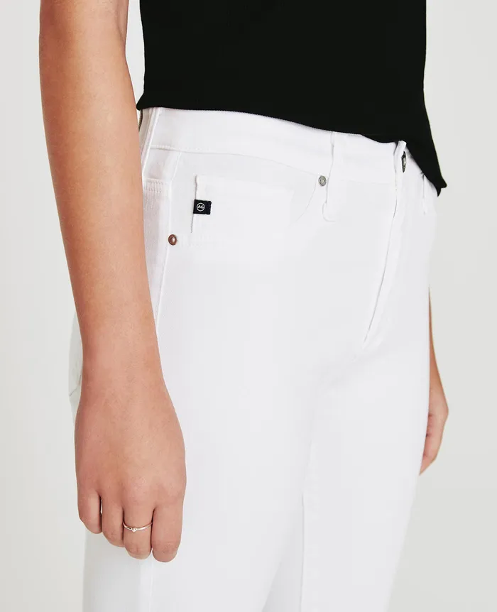 AG Jeans Pants Women Farrah Skinny WHITE AG Jeans Pants Women Farrah Skinny WHITE
