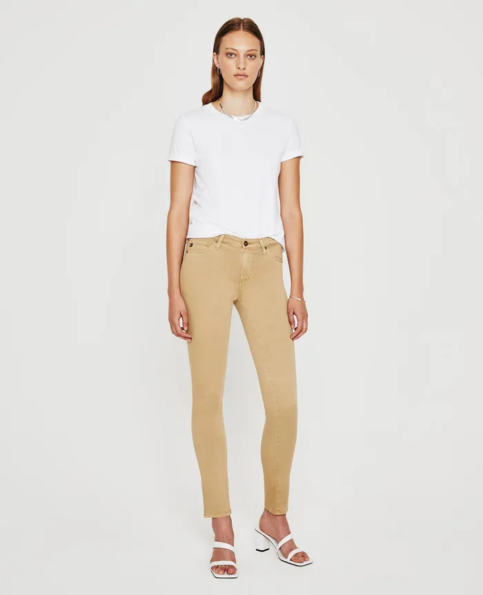 AG Jeans Pants Women Prima SULFUR TOASTED ALMOND