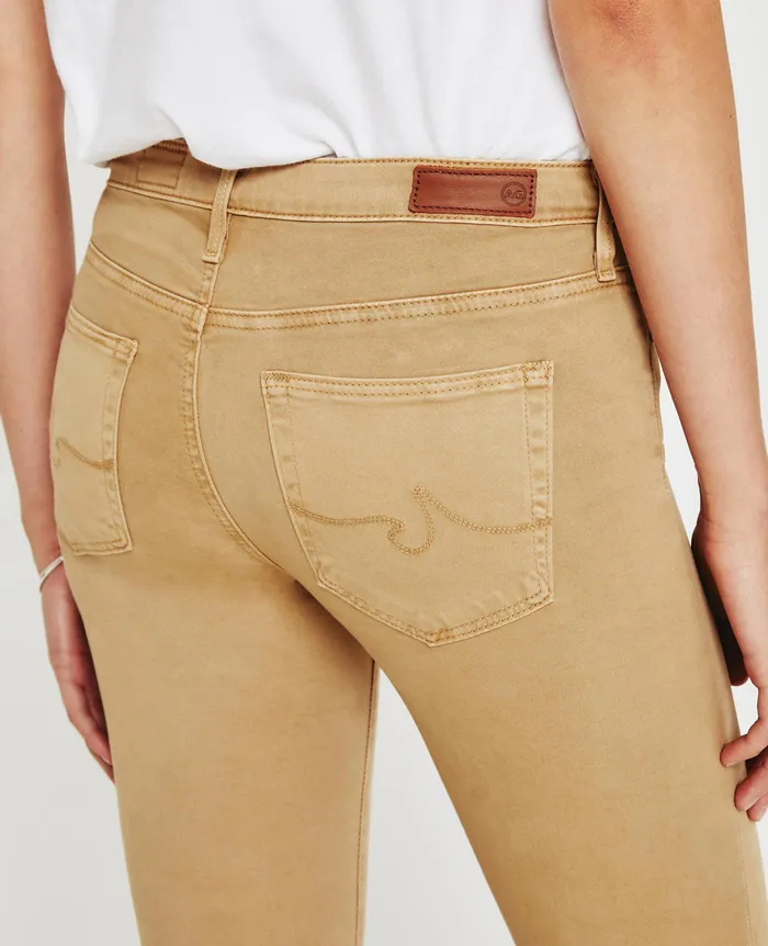 AG Jeans Pants Women Prima SULFUR TOASTED ALMOND AG Jeans Pants Women Prima SULFUR TOASTED ALMOND