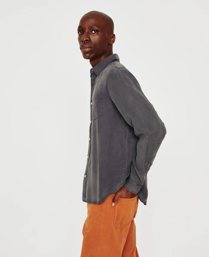 AG Jeans Shirts Men Aiden Shirt GUNPOWDER