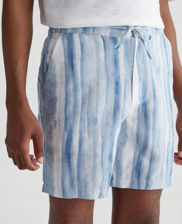 AG Jeans Shorts Men Paxton DrawCord BRUSH STROKES CLEAR SKIES AG Jeans Shorts Men Paxton DrawCord BRUSH STROKES CLEAR SKIES