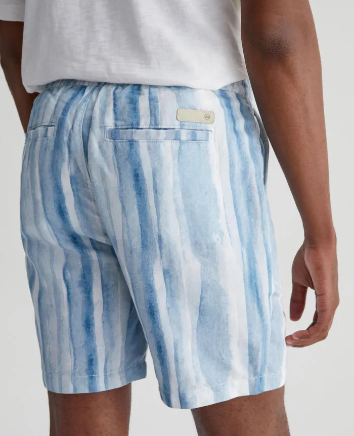 AG Jeans Shorts Men Paxton DrawCord BRUSH STROKES CLEAR SKIES AG Jeans Shorts Men Paxton DrawCord BRUSH STROKES CLEAR SKIES