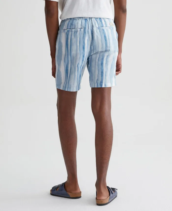 AG Jeans Shorts Men Paxton DrawCord BRUSH STROKES CLEAR SKIES AG Jeans Shorts Men Paxton DrawCord BRUSH STROKES CLEAR SKIES