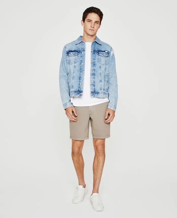 AG Jeans Shorts Men Wanderer Short SULFUR LIGHT STERLING