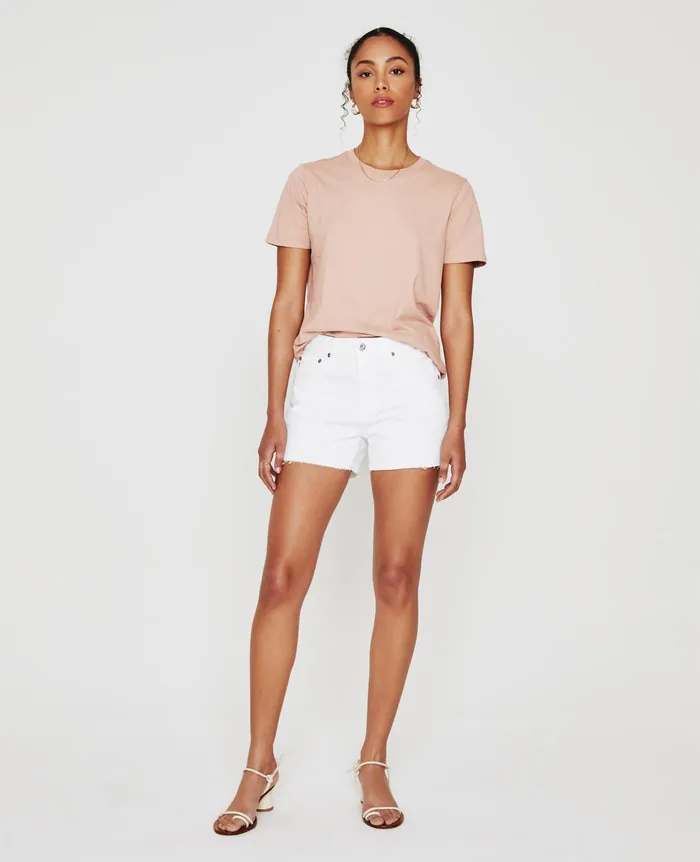 AG Jeans Skirts and Shorts Women Hailey CutOff Short 1 YEAR CLASSIC WHITE