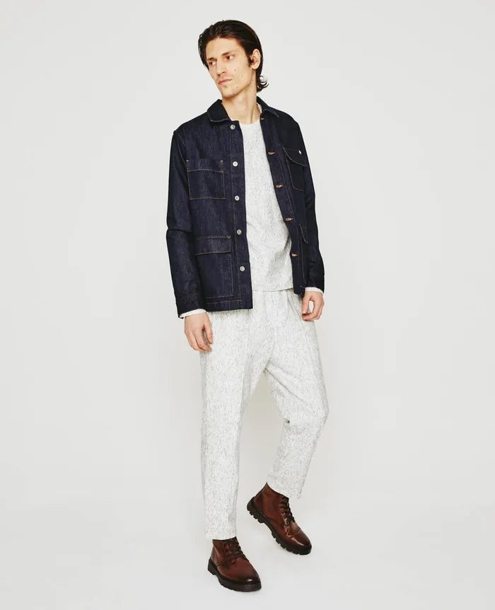AG Jeans Sweatpants Men Wyatt Sweatpant IKAT WOOL GREY MULTI