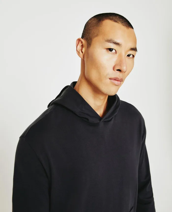AG Jeans Sweatshirts Men Wesley Hoodie INK STONE