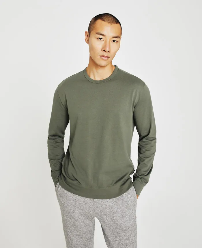 AG Jeans Sweatshirts Men Wesley Pullover HUNTER SAGE