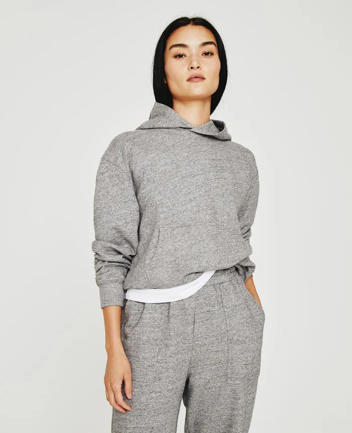 AG Jeans Sweatshirts Women Nova Hoodie HEATHER GREY