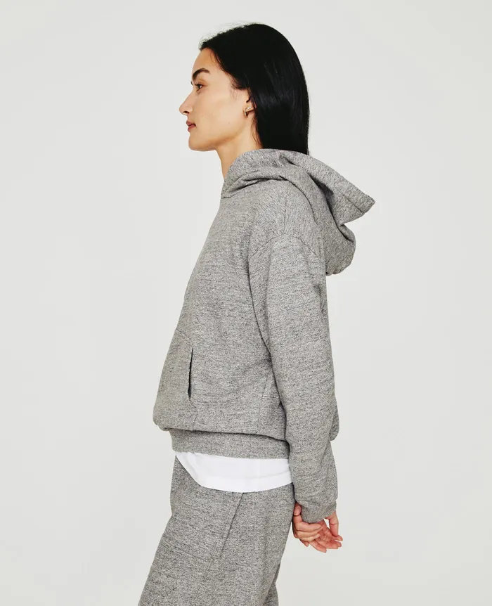 AG Jeans Sweatshirts Women Nova Hoodie HEATHER GREY AG Jeans Sweatshirts Women Nova Hoodie HEATHER GREY