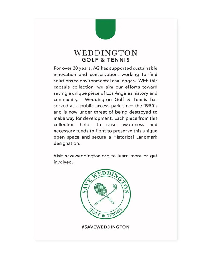AG Jeans Sweatshirts Women Weddington Varsity Sweater EB RACKET CLUB EMBLEM MATCH WH AG Jeans Sweatshirts Women Weddington Varsity Sweater EB RACKET CLUB EMBLEM MATCH WH