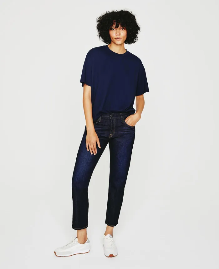 AG Jeans Tees and Tanks Women Karter ExBoyfriend DEEP NAVY AG Jeans Tees and Tanks Women Karter ExBoyfriend DEEP NAVY