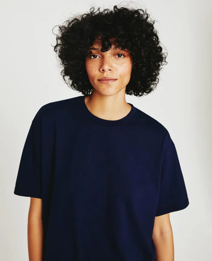 AG Jeans Tees and Tanks Women Karter ExBoyfriend DEEP NAVY AG Jeans Tees and Tanks Women Karter ExBoyfriend DEEP NAVY
