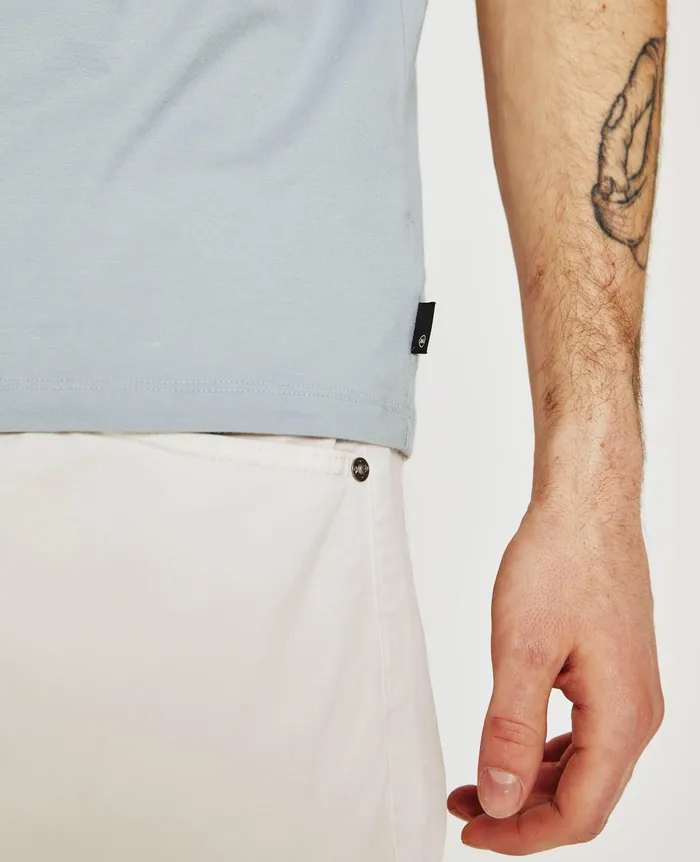 AG Jeans Tees Men Bryce Crew GEO CUBE WHITE SANDS AG Jeans Tees Men Bryce Crew GEO CUBE WHITE SANDS