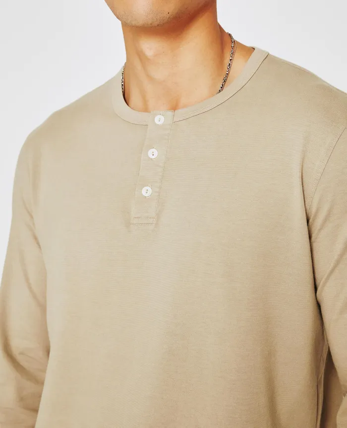 AG Jeans Tees Men Bryce Long Sleeve Henley DRY DUST AG Jeans Tees Men Bryce Long Sleeve Henley DRY DUST