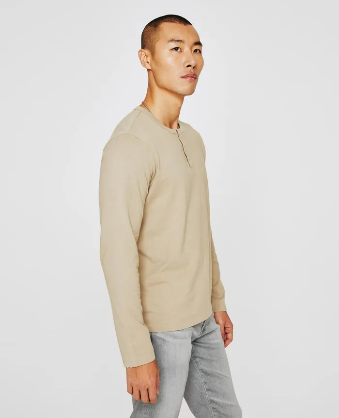 AG Jeans Tees Men Bryce Long Sleeve Henley DRY DUST AG Jeans Tees Men Bryce Long Sleeve Henley DRY DUST