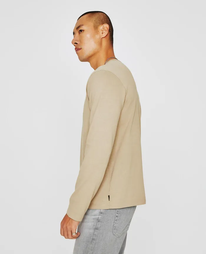 AG Jeans Tees Men Bryce Long Sleeve Henley DRY DUST AG Jeans Tees Men Bryce Long Sleeve Henley DRY DUST
