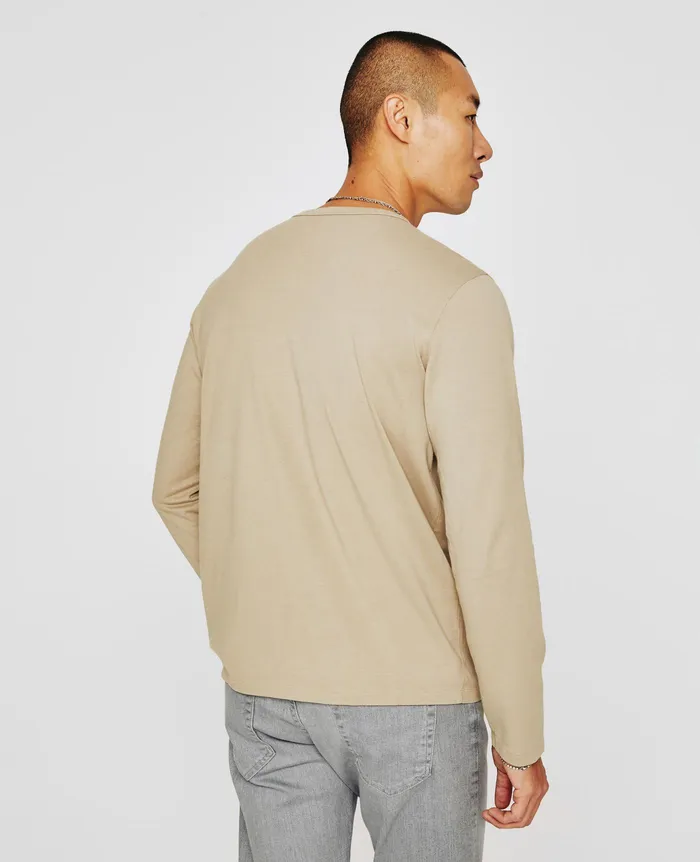 AG Jeans Tees Men Bryce Long Sleeve Henley DRY DUST AG Jeans Tees Men Bryce Long Sleeve Henley DRY DUST