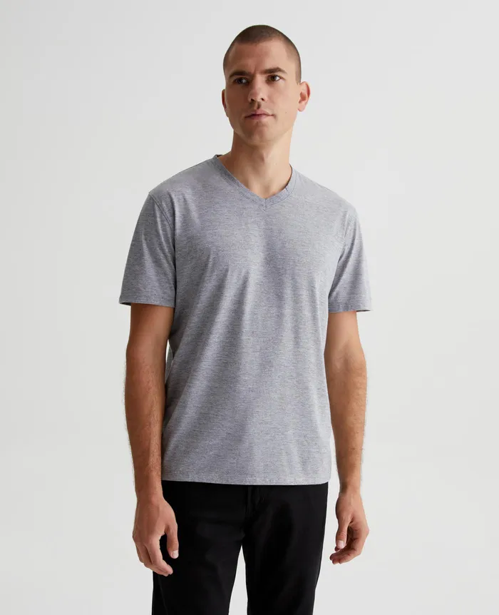 AG Jeans Tees Men Bryce Vee HEATHER GREY