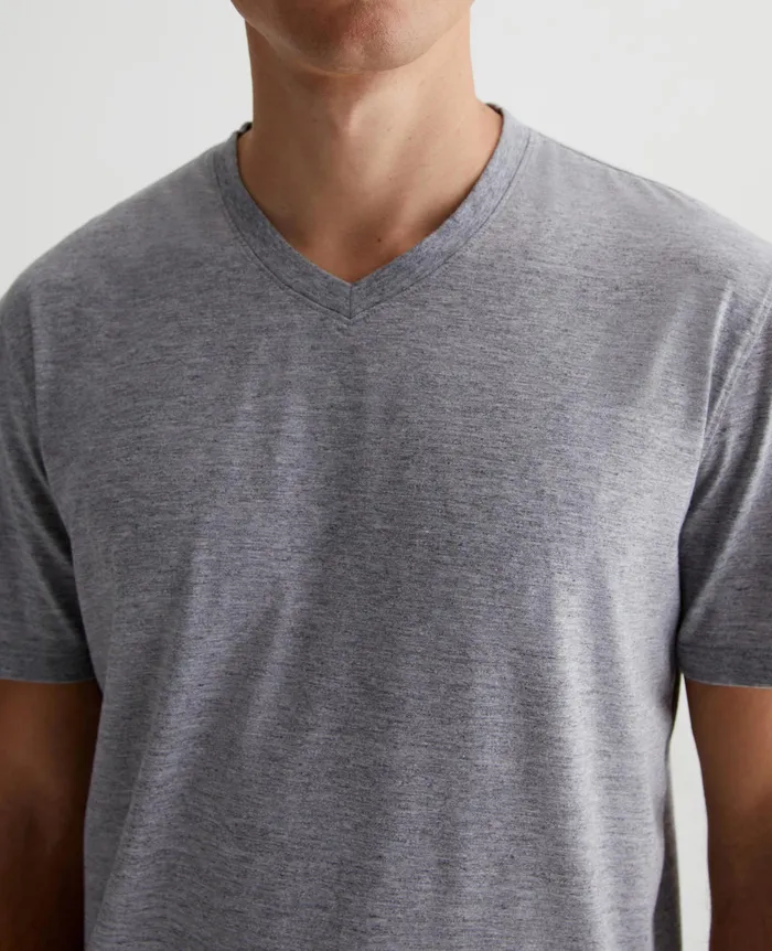 AG Jeans Tees Men Bryce Vee HEATHER GREY AG Jeans Tees Men Bryce Vee HEATHER GREY