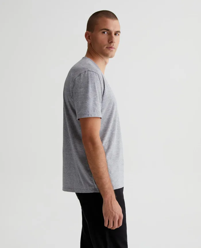 AG Jeans Tees Men Bryce Vee HEATHER GREY AG Jeans Tees Men Bryce Vee HEATHER GREY