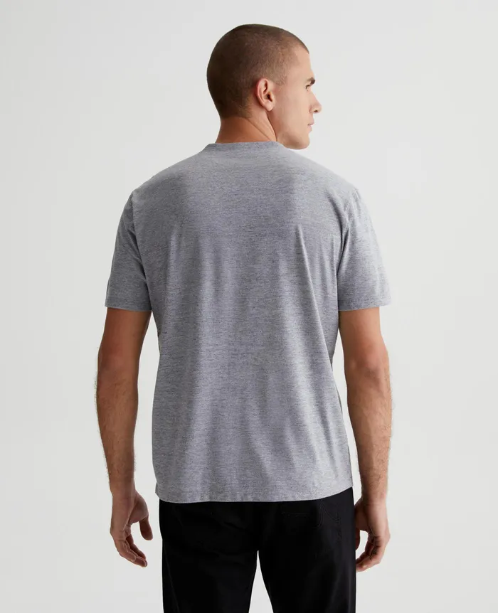 AG Jeans Tees Men Bryce Vee HEATHER GREY AG Jeans Tees Men Bryce Vee HEATHER GREY