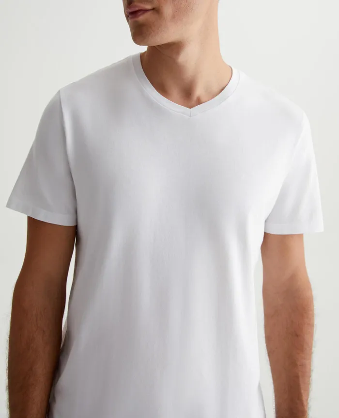 AG Jeans Tees Men Bryce Vee TRUE WHITE AG Jeans Tees Men Bryce Vee TRUE WHITE