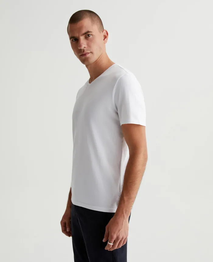 AG Jeans Tees Men Bryce Vee TRUE WHITE AG Jeans Tees Men Bryce Vee TRUE WHITE