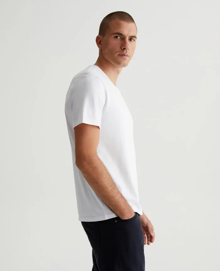 AG Jeans Tees Men Bryce Vee TRUE WHITE AG Jeans Tees Men Bryce Vee TRUE WHITE