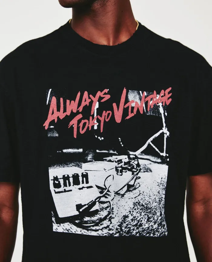 AG Jeans Tees Men Wesley Crew LIVE BAND 5 YEARS TRUE BLACK AG Jeans Tees Men Wesley Crew LIVE BAND 5 YEARS TRUE BLACK