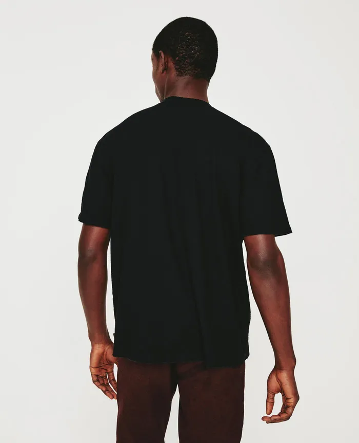 AG Jeans Tees Men Wesley Crew LIVE BAND 5 YEARS TRUE BLACK AG Jeans Tees Men Wesley Crew LIVE BAND 5 YEARS TRUE BLACK