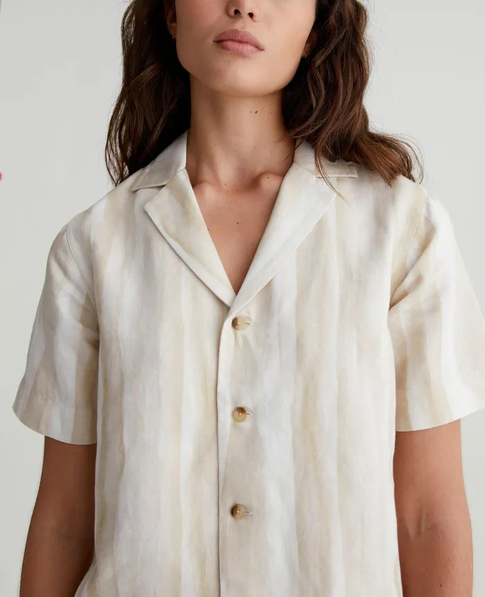 AG Jeans Tops and Shirts Women Koa BRUSH STROKES BEIGE MULTI AG Jeans Tops and Shirts Women Koa BRUSH STROKES BEIGE MULTI