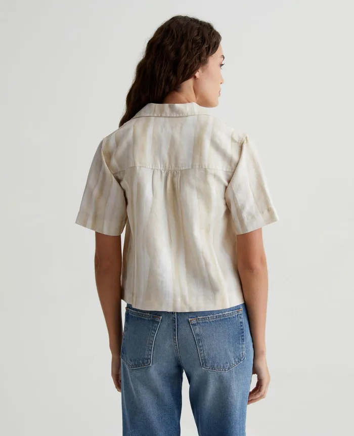 AG Jeans Tops and Shirts Women Koa BRUSH STROKES BEIGE MULTI AG Jeans Tops and Shirts Women Koa BRUSH STROKES BEIGE MULTI