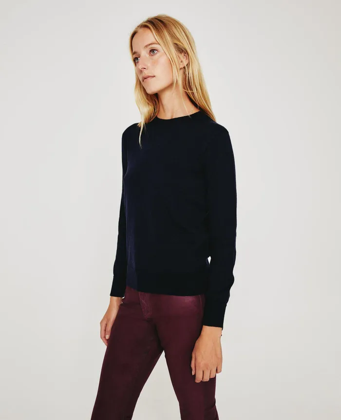 AG Jeans Tops and Shirts Women Zuri Crew DEEP NAVY AG Jeans Tops and Shirts Women Zuri Crew DEEP NAVY
