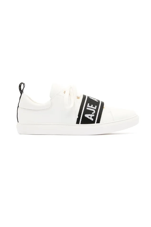 Aje Cosmos Hazel Trainer White Women Leather